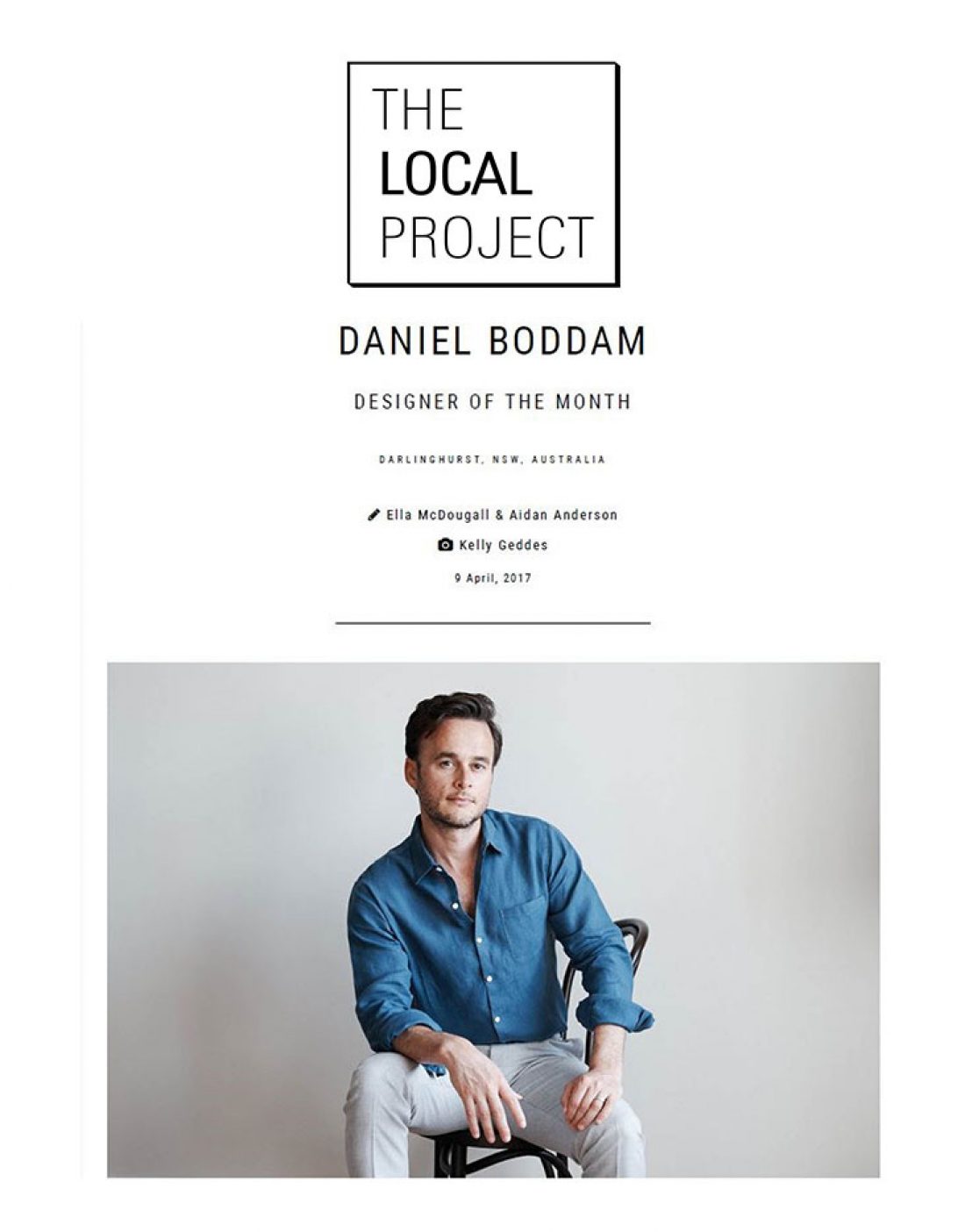 The Local Project - Daniel Boddam